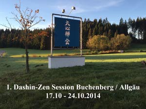 Erste Sesshins im Daishin Zen Kloster und Seminarzentrum