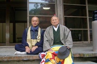 Oi Saidan Roshi und Reiko Mukai Roshi, 2014